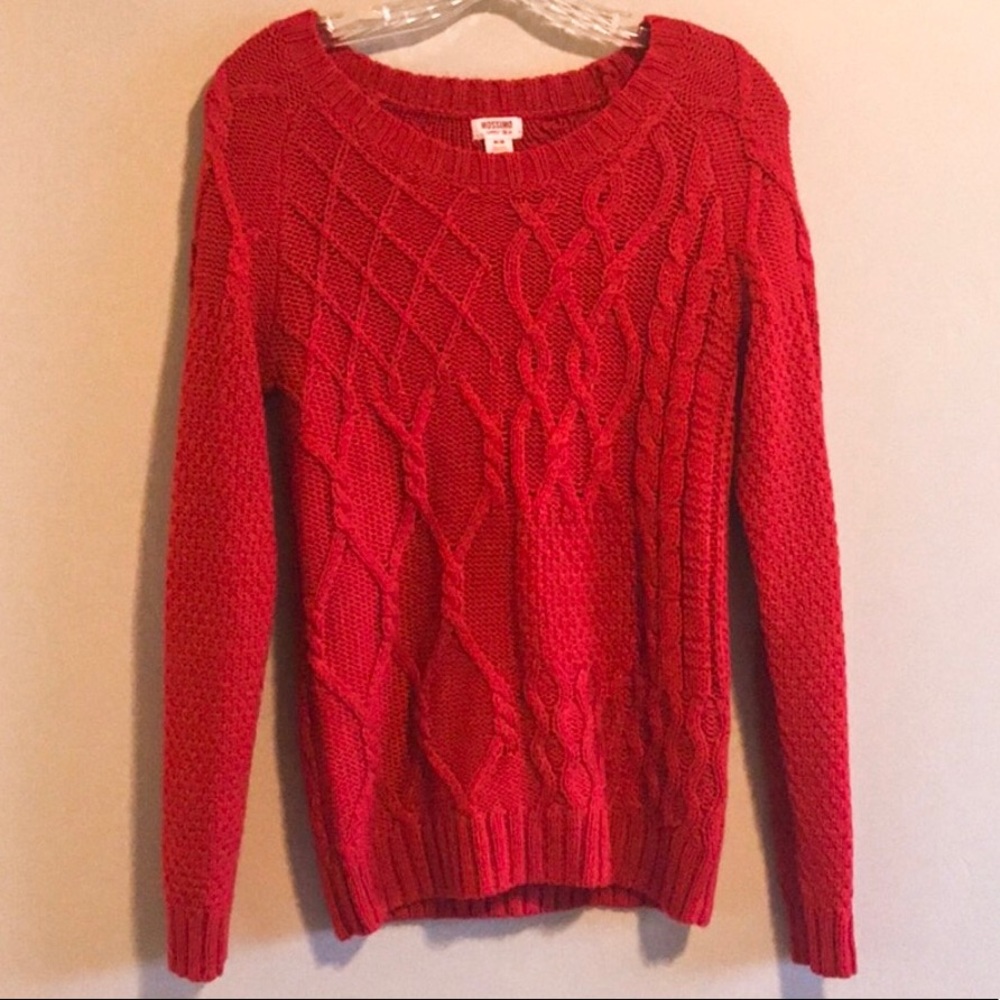 Red Mossimo Sweater